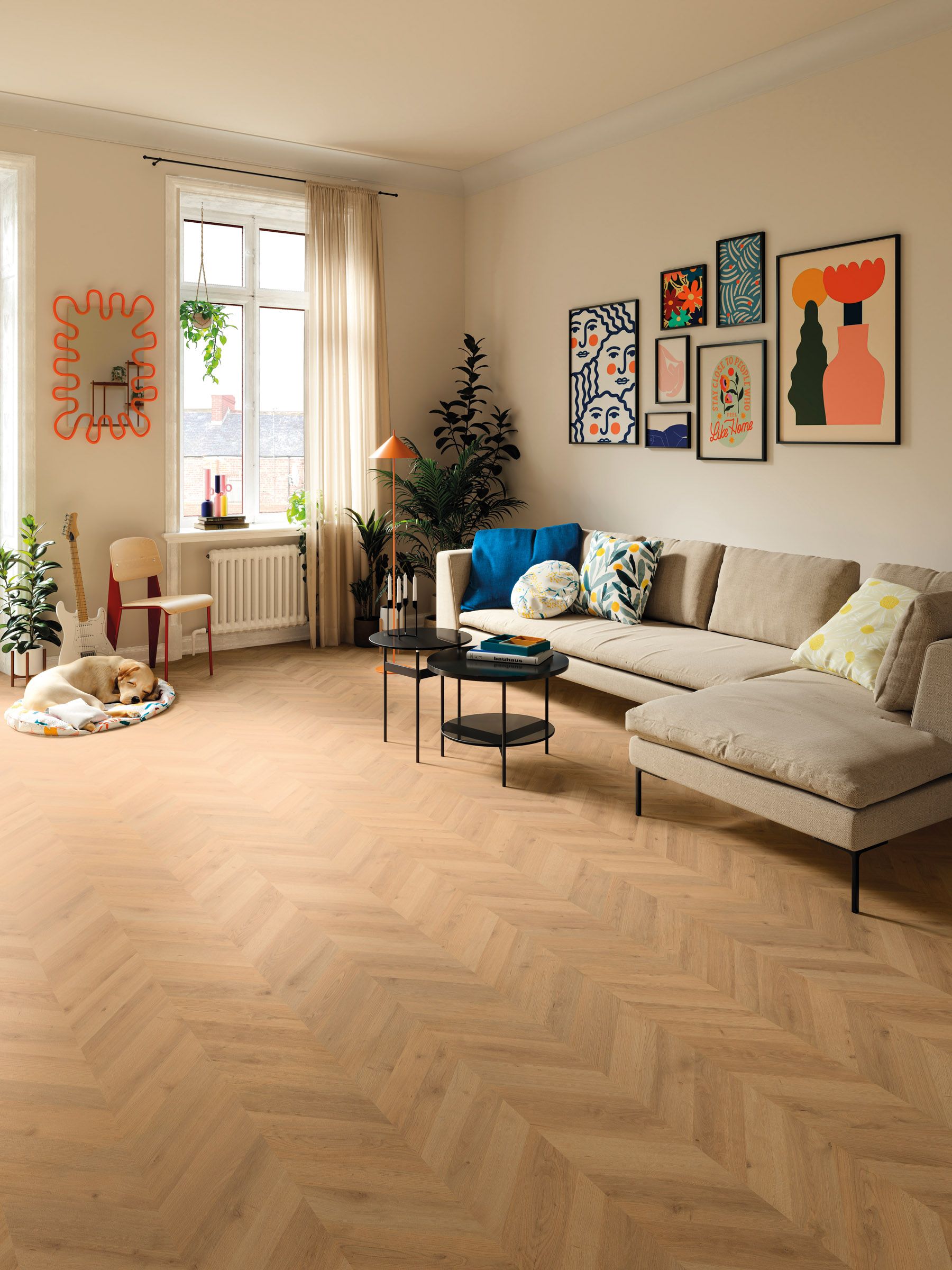 Pavimento Laminado Dijon Chevron 281B