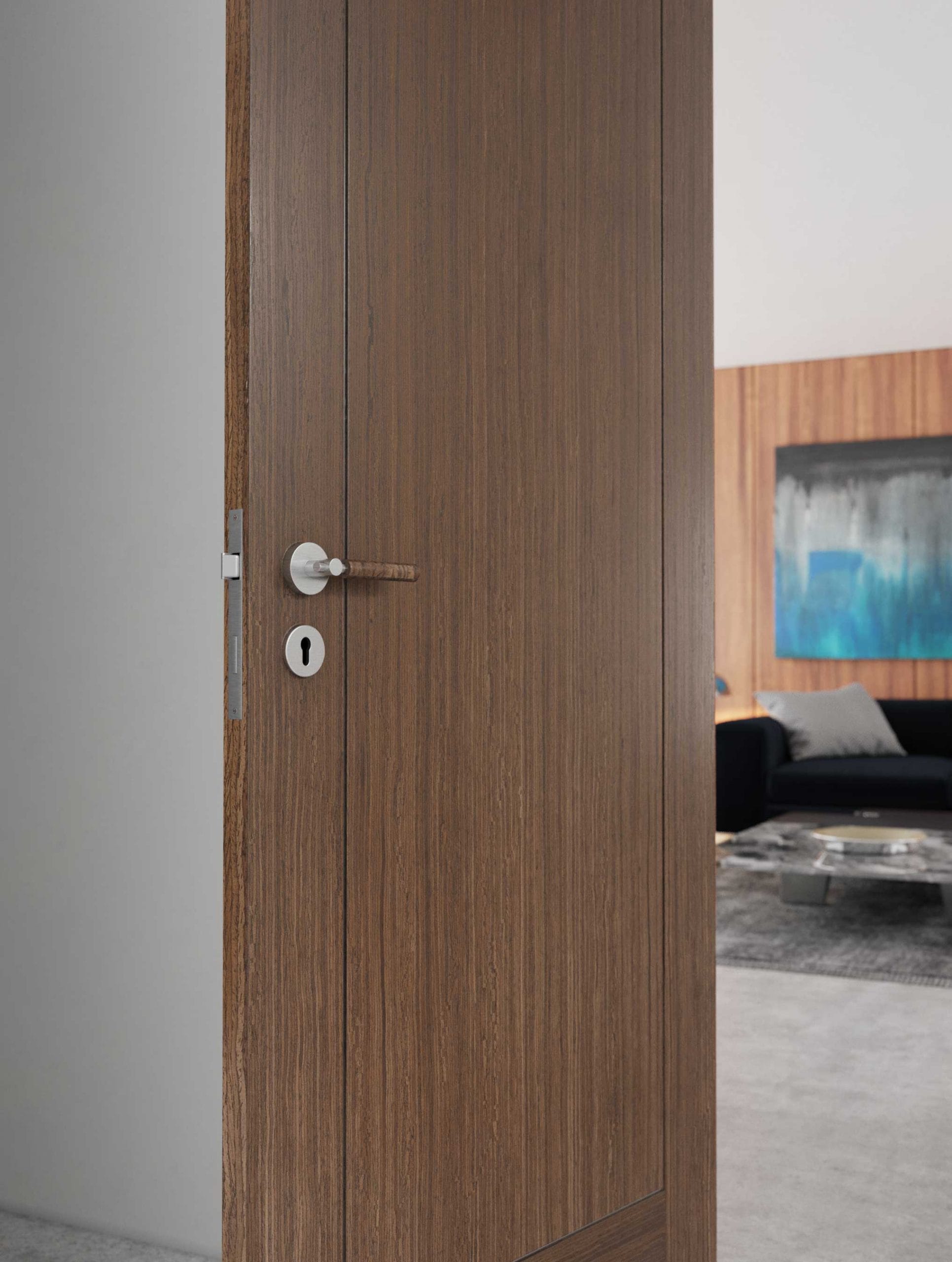 Sucupira and Oak Interior Door - Model 306