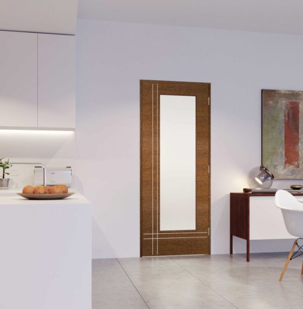 Matte-Lacquered Interior Door - Model 309