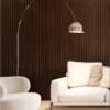 Panel decorativo de dos listones de caoba «Full Line»