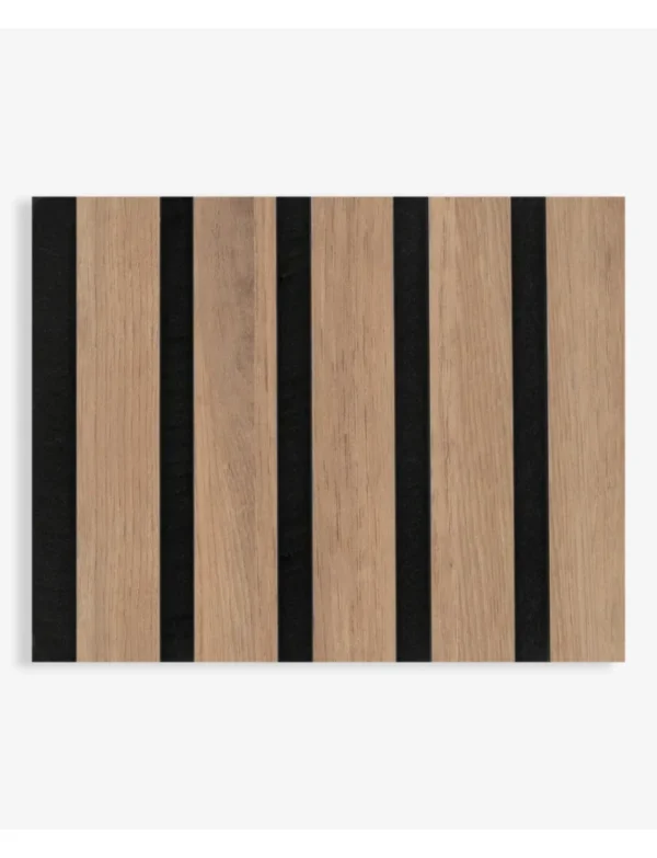 Rio Oak Interior Acoustic Slatted Panel