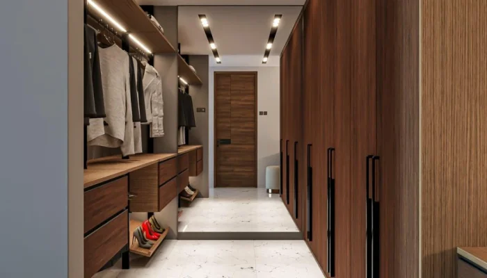 walk-in closets